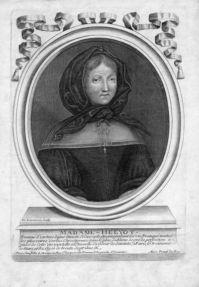 Graviertes Porträt von Nicolas de Larmessin